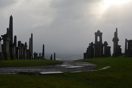 Glasgow scotland cemetery