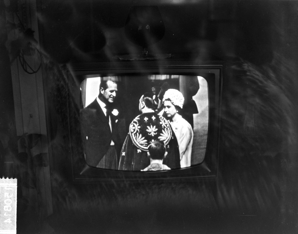 Huwelijk Alexandra van Kent met Angus Ogilvy in Westminster Abbey te Londen fot, Bestanddeelnr 915-0814
