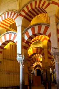 Hypostyle hall of the Mosque-Cathedral of Córdoba, Spain - DSC07200