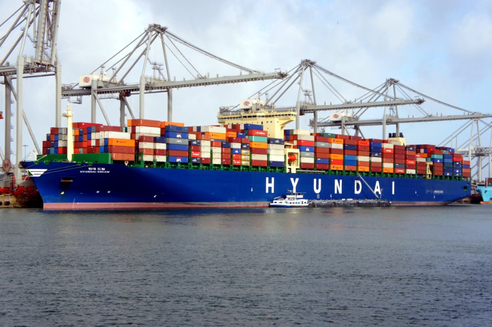 Hyundai Dream - IMO 9637222, Amazonehaven, Port of Rotterdam, pic2