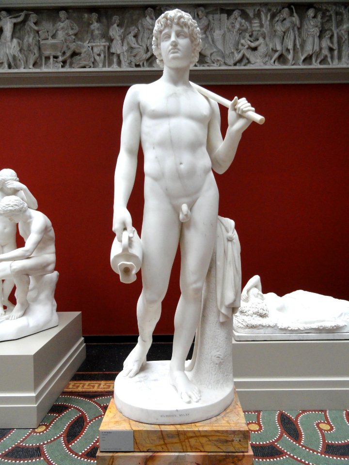 Hylas by H.W. Bissen, 1846 - Ny Carlsberg Glyptotek - Copenhagen - DSC09524