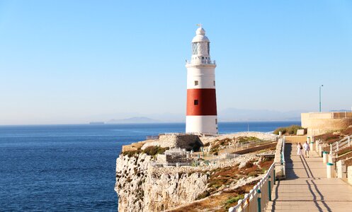 Lighthouse europa point lighthouse travel photo