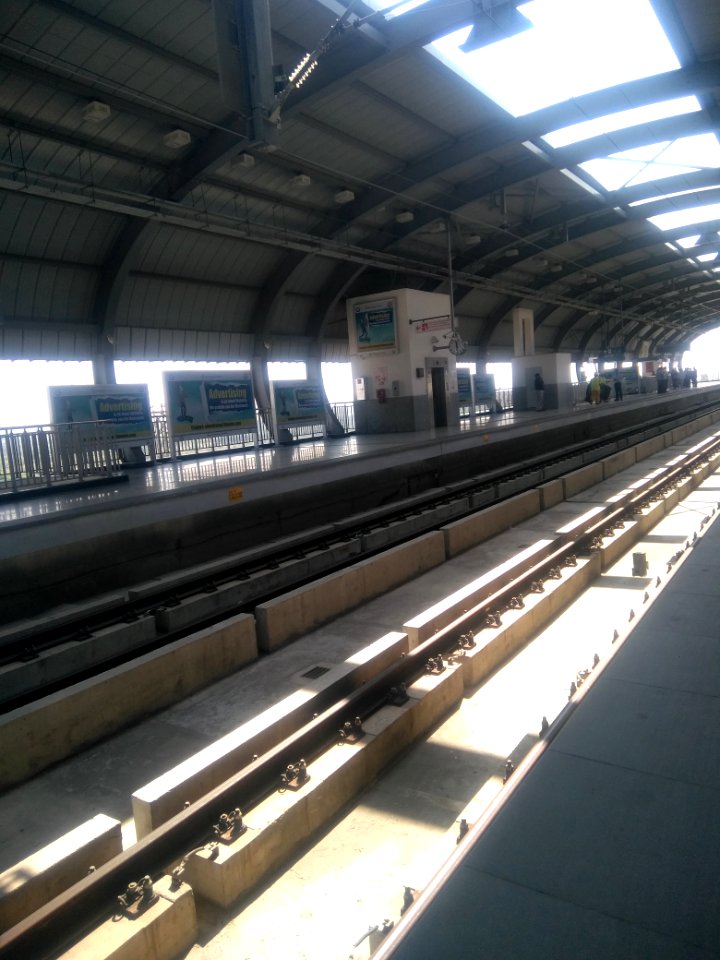Hyderabad metro station 