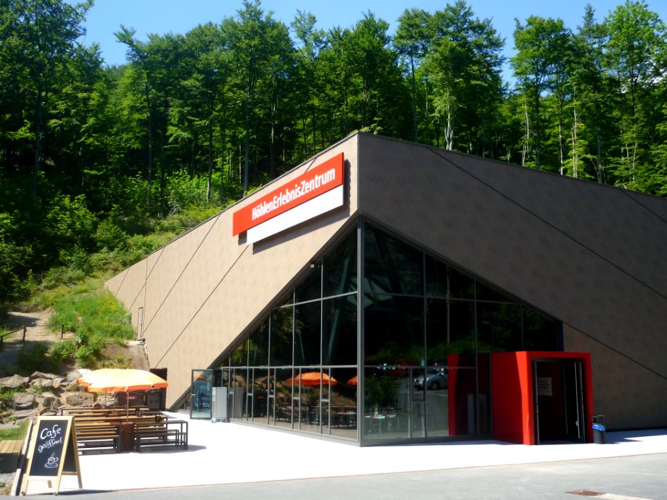 Iberger Tropfsteinhöhle, Eingang