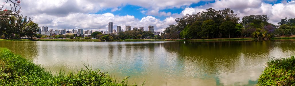 Ibirapuera Park panorama