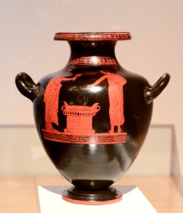 Hydrie attique à figures rouges inv 26158 – MSR - Rituels Grecs