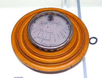 Hygrometer, Germany, c. 1890 - Museum of Science and Industry (Chicago) - DSC06359