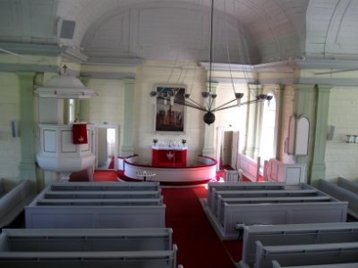 Hyrynsalmi church interior