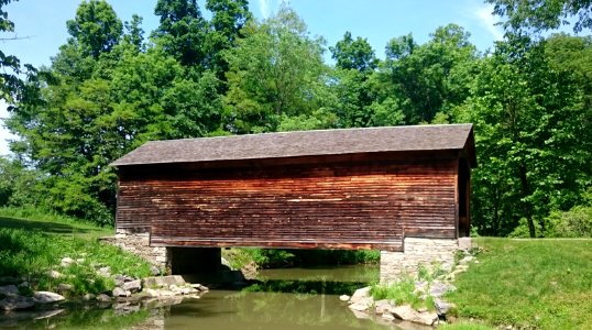 Hyde Hall Covered Bridge - south view