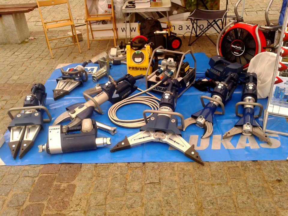 Hydrauliczne narzędzia ratownicze marki Lukas