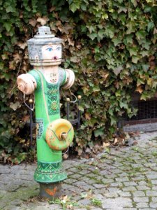 Hydrant painted