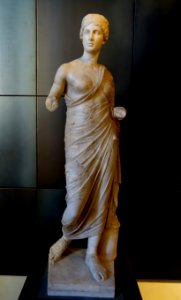 Hygeia, M.C. inv. 1099, Roman copy of Greek original dated 290 BC, marble - Musei Capitolini - Rome, Italy - DSC05873