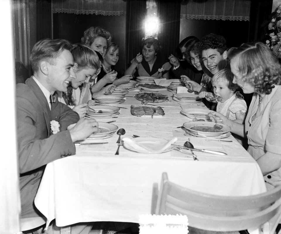 Huwelijksfeest familie Cappele-Karels te Amsterdam, Bestanddeelnr 906-0622