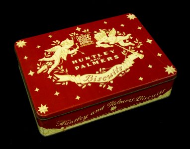 Huntley & Palmers Biscuits tin, pic1