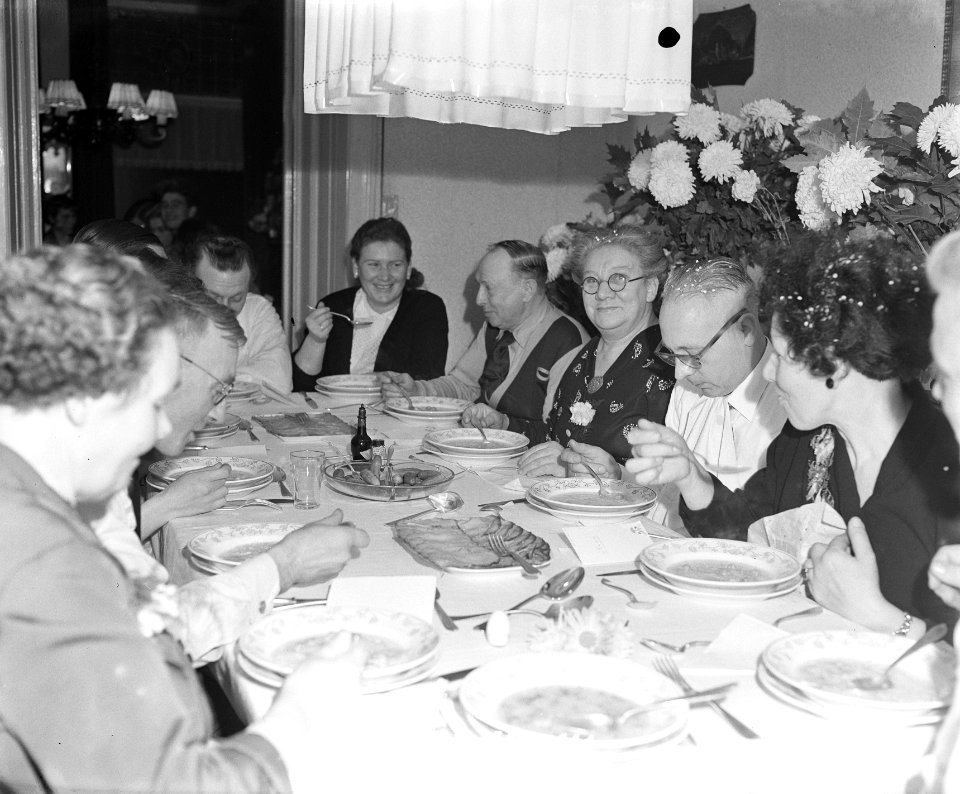Huwelijksfeest familie Cappele-Karels te Amsterdam, Bestanddeelnr 906-0626