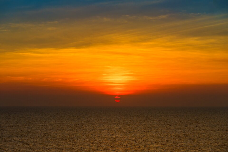 Ocean travel sun