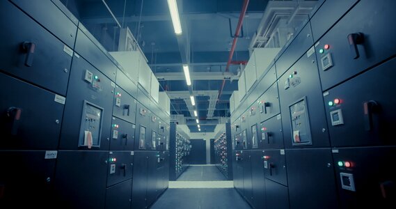 Electrical data center electrical cabinet