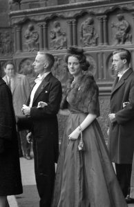 Huwelijk van Prinses Francoise van Bourbon Parma met Prins Eduard van Lobkowicz , Bestanddeelnr 910-9243