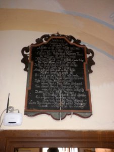 Hybe evang-kostel napis
