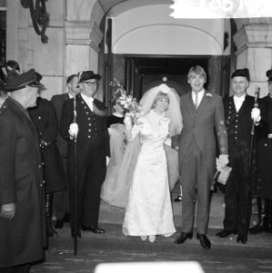 Huwelijk Willeke Alberti en Joop Oonk te Amsterdam, Bestanddeelnr 918-6139