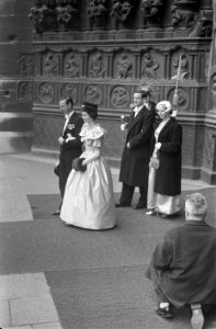 Huwelijk van Prinses Francoise van Bourbon Parma met Prins Eduard van Lobkowicz , Bestanddeelnr 910-9259