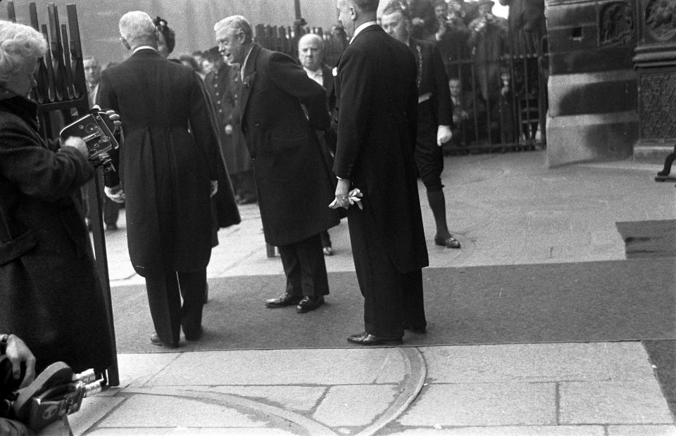 Huwelijk van Prinses Francoise van Bourbon Parma met Prins Eduard van Lobkowicz , Bestanddeelnr 910-9255