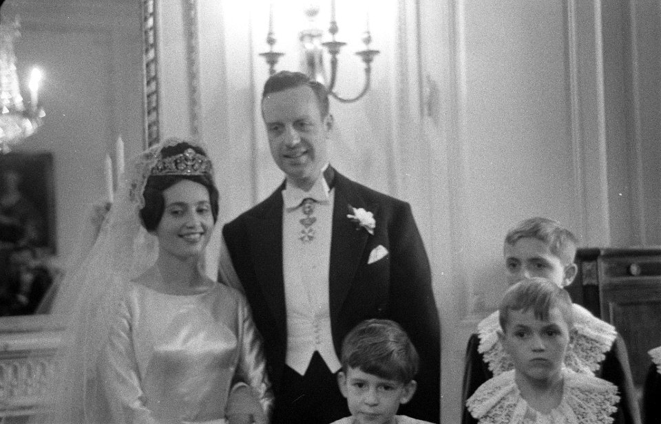Huwelijk van Prinses Francoise van Bourbon Parma met Prins Eduard van Lobkowicz , Bestanddeelnr 910-9251