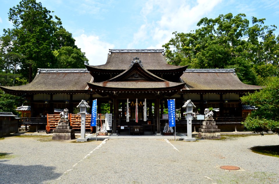 Hyozu-taisha, haiden-1
