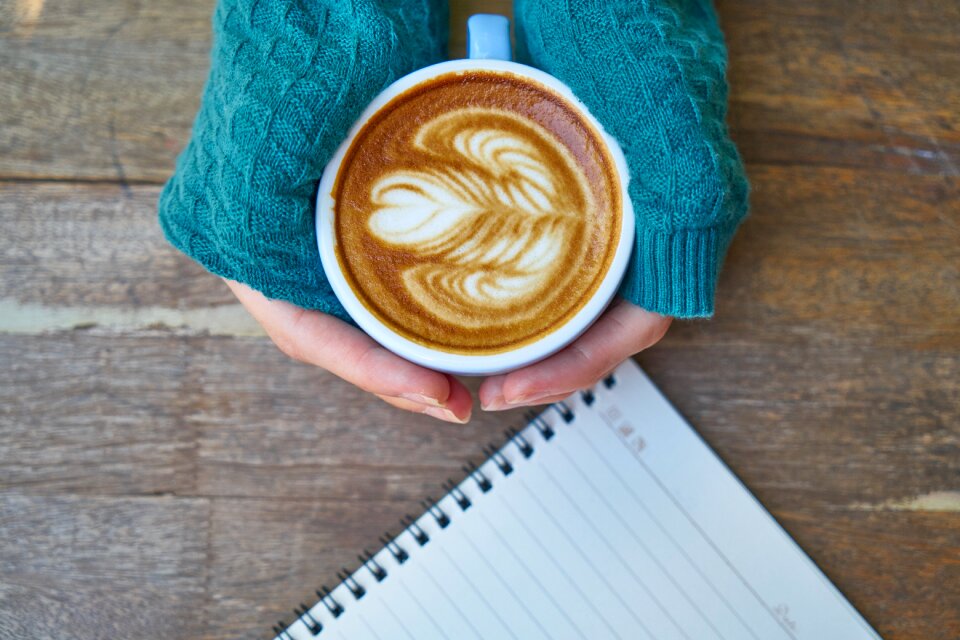 Background coffee cup cappuccino