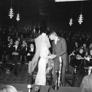 Huwelijk Willeke Alberti en Joop Oonk te Amsterdam, Bestanddeelnr 918-6142