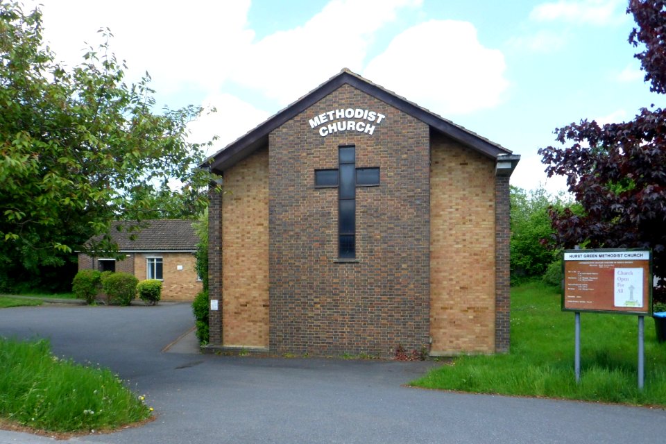 Hurst Green Methodist Church, Hurstlands, Hurst Green (May 2013) (1)