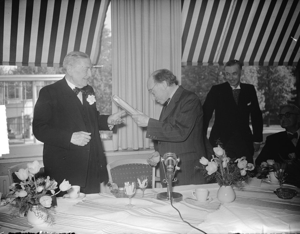 Huldiging Nico de Jong, Bestanddeelnr 904-5777