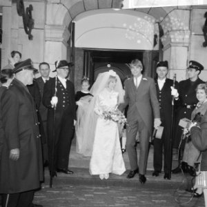 Huwelijk Willeke Alberti en Joop Oonk te Amsterdam, Bestanddeelnr 918-6136
