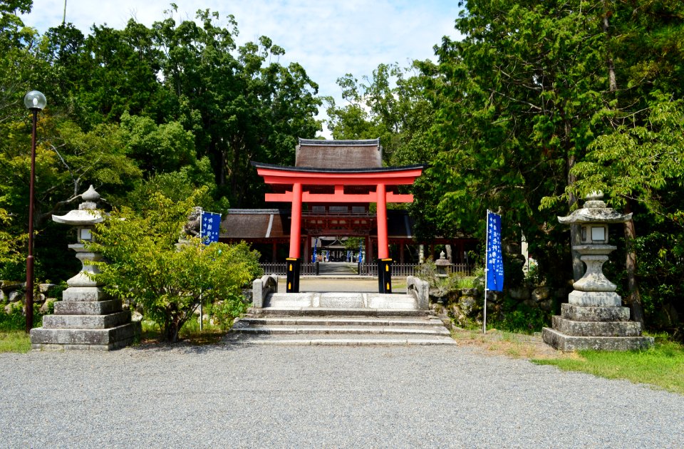Hyozu-taisha, entrance