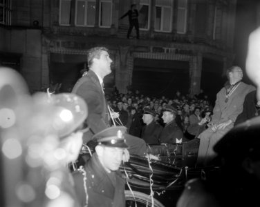 Huldiging Anton Geesink op stadhuis te Utrecht, Anton Geesink, Bestanddeelnr 917-1029