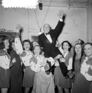 Huldiging balletmeester Franklij in Carre Amsterdam, Bestanddeelnr 904-9080