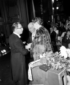 Huldiging Albert van Dalsum 70 jaar in KI Den Haag, Bestanddeelnr 910-8386
