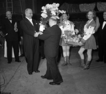 Huldiging balletmeester Franklij in Carre Amsterdam, Bestanddeelnr 904-9078