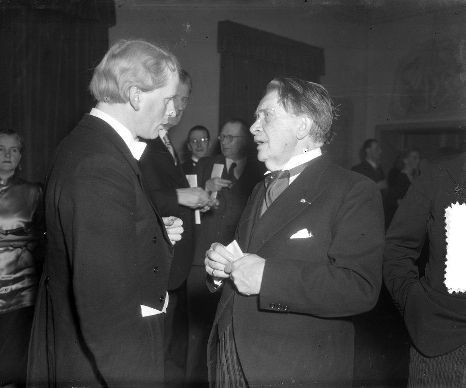 Huldiging Hubert Cuypers in Concertgebouw, Bestanddeelnr 904-8787