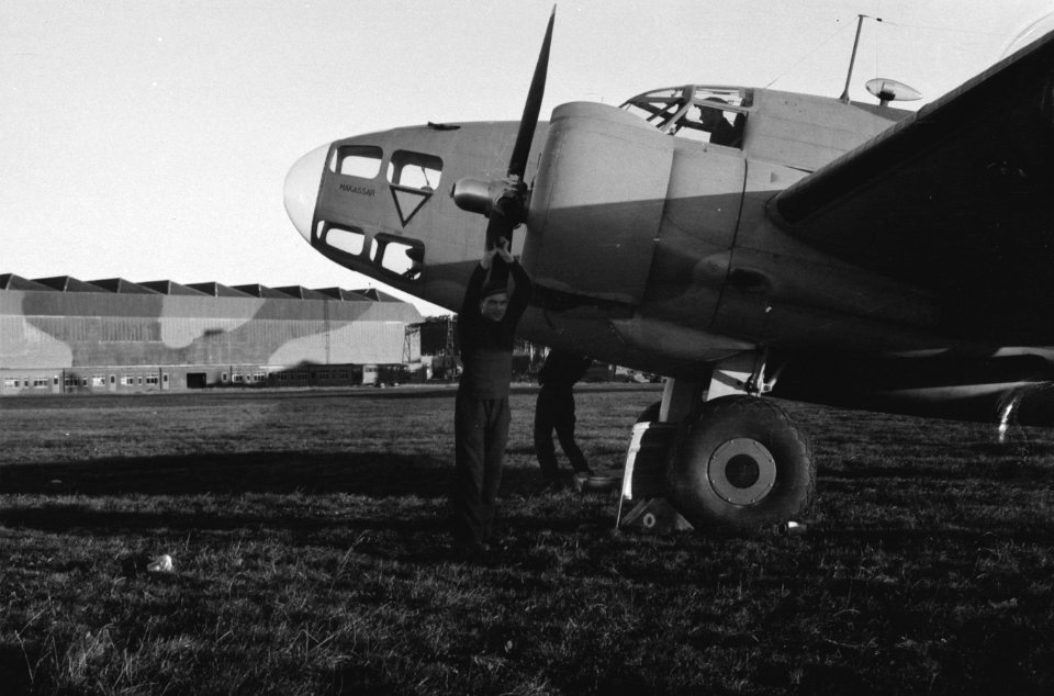 Hudson Mk III serienr. V9036 Makassar, van 320 (Dutch) Squadron RAF Coastal Co, Bestanddeelnr 934-8605