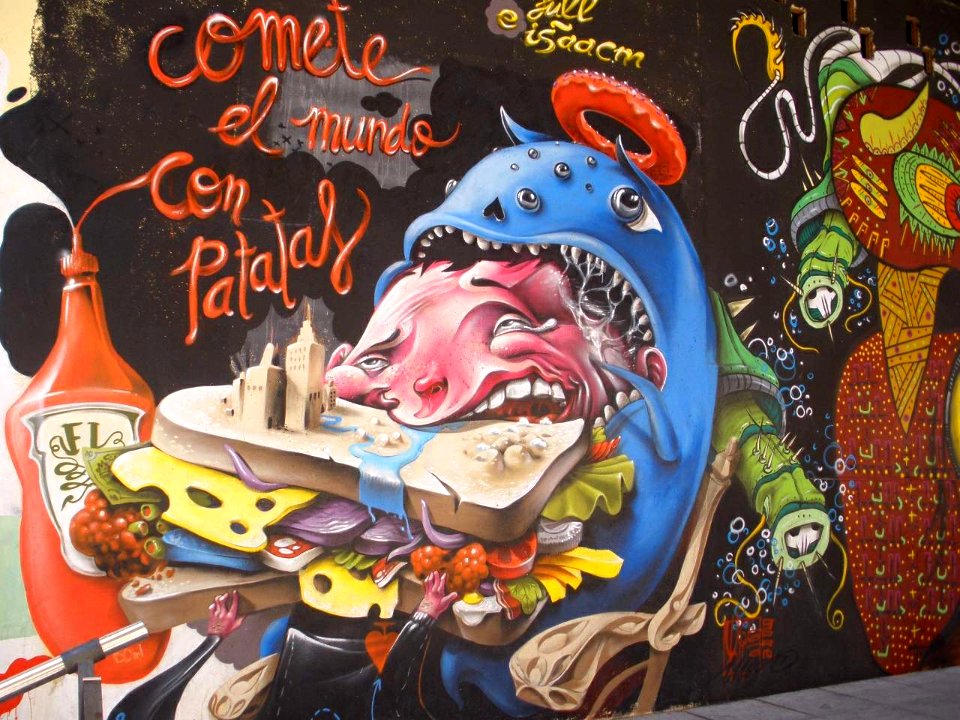 Huesca - graffiti 1