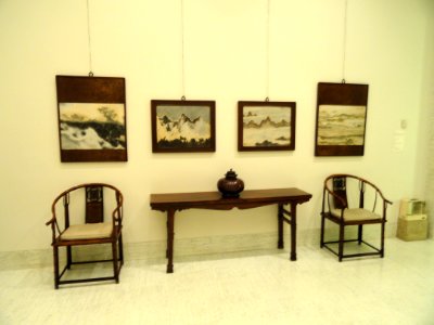 Huanghuali wood furniture, China, - Nelson-Atkins Museum of Art - DSC09138 photo