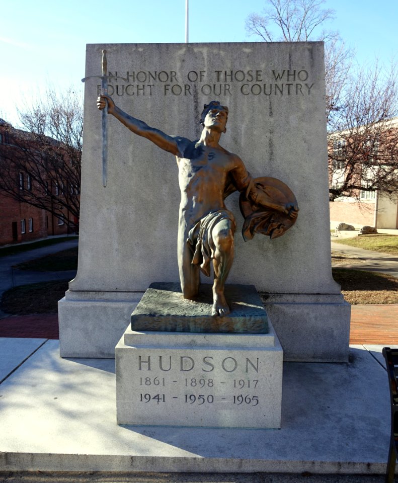 Hudson War Memorial - Hudson, Massachusetts - DSC08748
