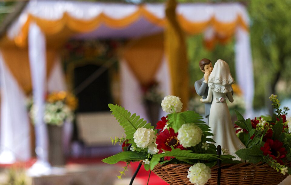 Golden miniatur flower
