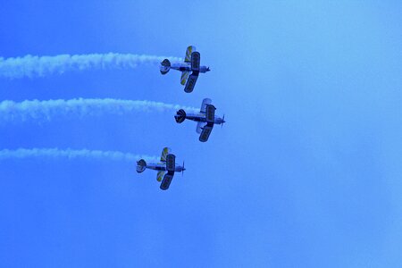 Aerobatic display formation photo