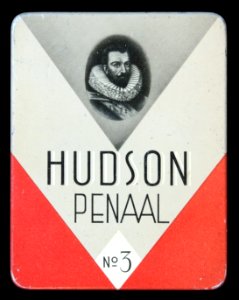 Hudson Penaal No 3 sigarenblikje
