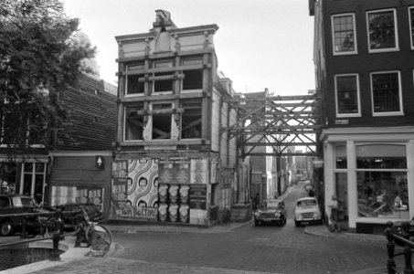 Huizen in Jordaan Amsterdam, gestut huis, Bestanddeelnr 925-0198