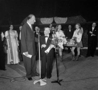 Huldiging balletmeester Franklij in Carre Amsterdam, Bestanddeelnr 904-9075