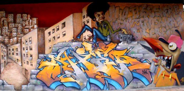 Huarte - graffiti 13