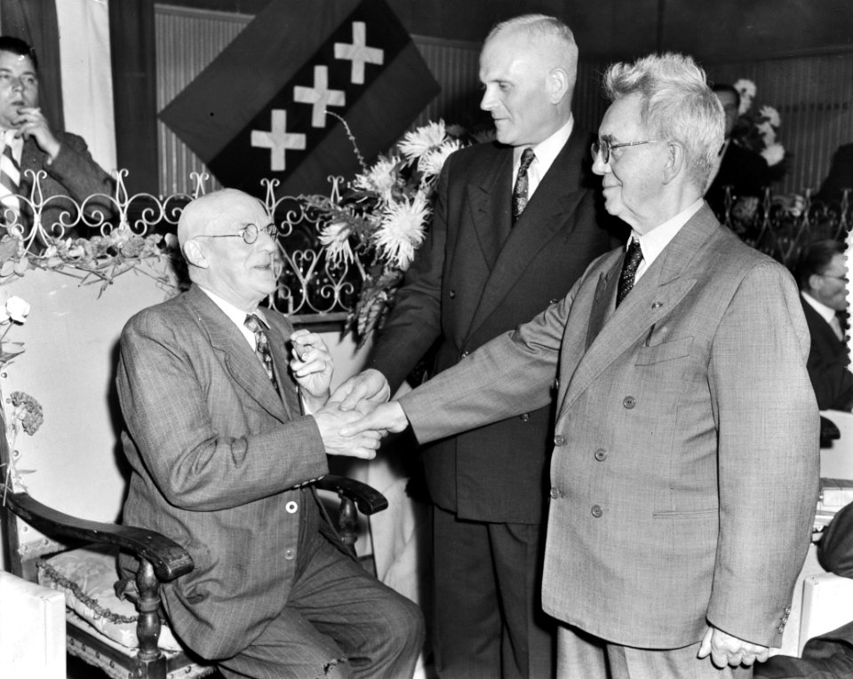 Huldiging Jan Slesker Amsterdam, Bestanddeelnr 904-7474